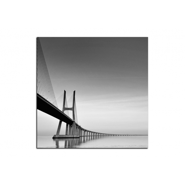 Obraz na plátně - Most Vasco da Gama - čtverec